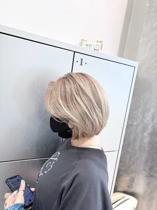 ショート 🐧デザインパーマ 🐧小沢有佑のヘアスタイル