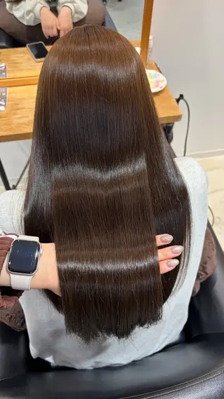 ロング カラー ここね/透明感 カラー/ナチュラルのヘアスタイル