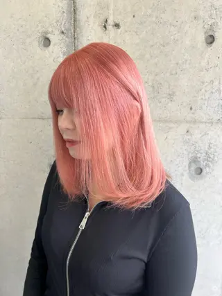 ロング カラー 只野 真衣のヘアスタイル