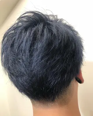 ショート メンズ 芝田 望優のヘアスタイル