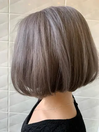 ミディアム LucksiMie ginza 明松のヘアスタイル