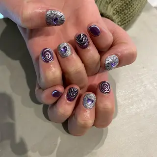 ネイル 鎌田 玲奈のネイルデザイン