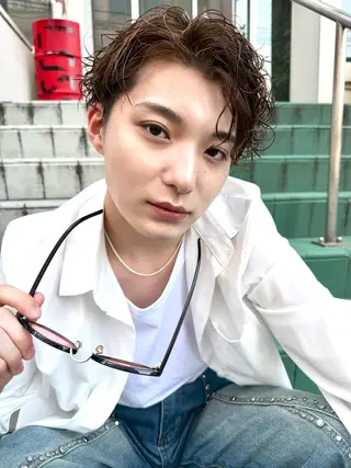 メンズ VIM hair おもろまち所属・沖縄メンズパーマ/ TSUME🌈のヘアスタイル