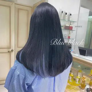 ロング カラー ヘアアレンジ 透明感カラー 古山 結季🌙🖤のヘアスタイル