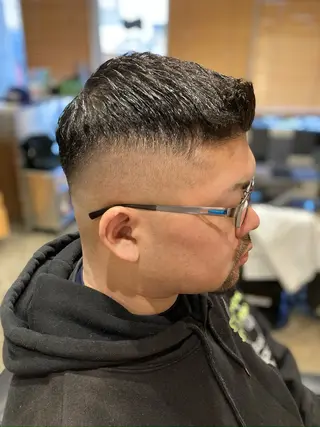 ショート メンズ BARBER  ellen所属・ellen💈 清塚悠のヘアスタイル