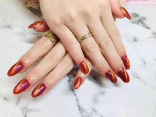 ネイル マジック ミラーのネイルデザイン