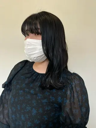 セミロング RINA 【Loem】のヘアスタイル