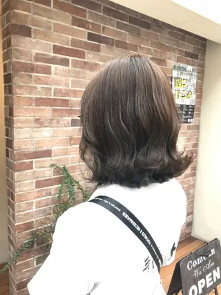 ミディアム カラー ルーチェヘアー 北摂エリアNo.1のヘアスタイル