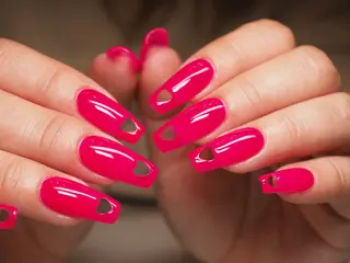 ネイル ジェルチップ長さだし 専門ネイルサロンのネイルデザイン