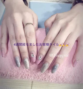 ネイル 北浦和 自爪育成ケアのネイルデザイン