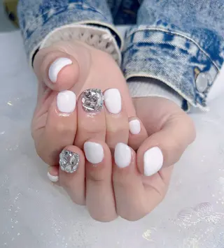 ネイル パーツ全部¥110 サロンミミのネイルデザイン