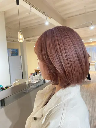 ショート カラー 美髪矯正/髪質改善 🫧山﨑　真歩🫧のヘアスタイル