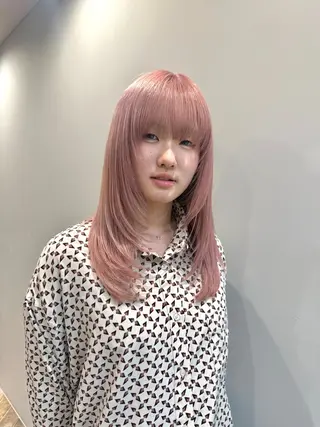 ロング 似合わせカラー/ 松岡茉和🐼🌈🌟のヘアスタイル