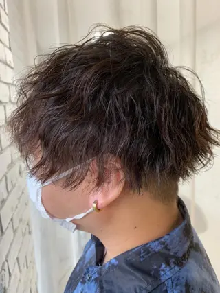 ショート パーマ LUXBE LUCEのヘアスタイル