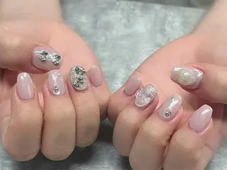 ネイル 【Zina京都駅前】 きぬがわ らむのネイルデザイン
