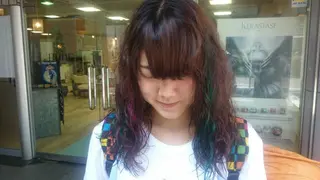 カラー 平尾 拓也のヘアスタイル