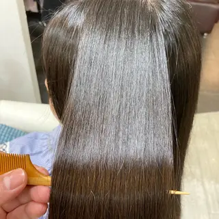 ロング タカギ/艶髪カラー /髪質改善/縮毛矯正のヘアスタイル