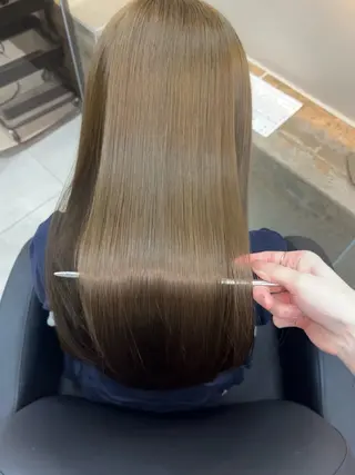 セミロング カラー パーマ 《柔らかhair𓍯 》木村美姫のヘアスタイル