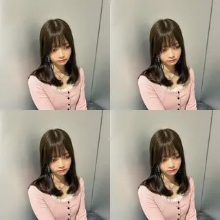 ロング カラー レイヤーカット/ 縮毛矯正🇰🇷早坂のヘアスタイル