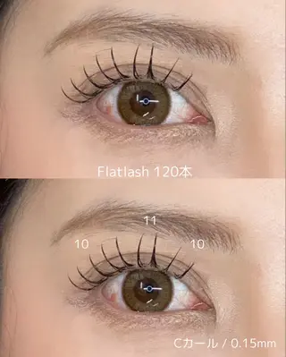 マツエク・マツパ waka eyelashのマツエク・マツパデザイン