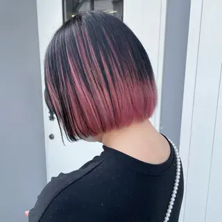 ミディアム 坪森 野々香のヘアスタイル