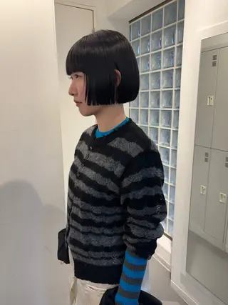 ショート カラー ボブ/似合わせカット /ニュアンスカラーのヘアスタイル