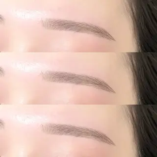 アイブロウ 束感まつげ/透明感眉 🎀 haru 🤍のマツエク・マツパデザイン