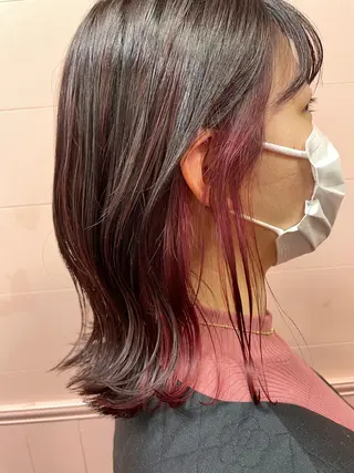 セミロング Ebihara Satomiのヘアスタイル