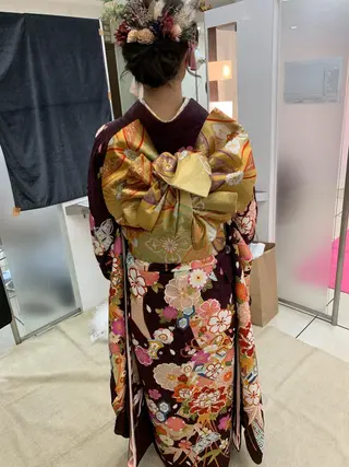 カラー 羽エクステ🩷 🤍まき🤍のマツエク・マツパデザイン