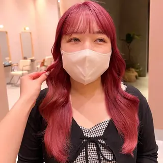 ロング カラー レイヤー/柔らか 透明感カラー/ゆきなのヘアスタイル