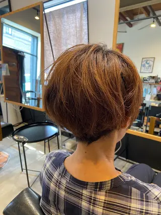 ショート 💫縮毛矯正/ カット💫徳永あい子のヘアスタイル