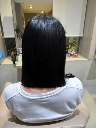 ミディアム 藤本 麗未のヘアスタイル