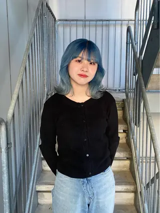 ミディアム カラー mai / linoah˚✧のヘアスタイル