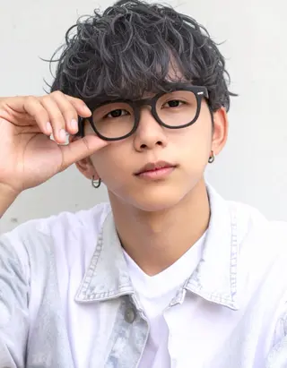 ショート パーマ メンズ men’s SUNのヘアスタイル