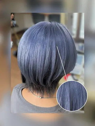 ショート 限界オタク美容師 💜Natsuki☁のヘアスタイル