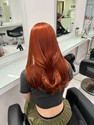 カラー ブリーチなし透明感 💗RYOTAのヘアスタイル