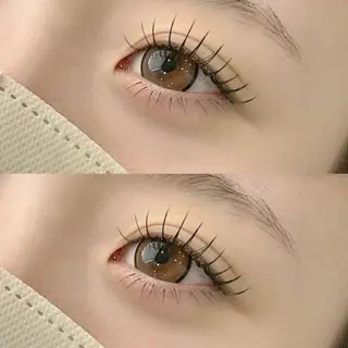 マツエク・マツパ 韓国風透明感カラー／ Natsumiのヘアスタイル