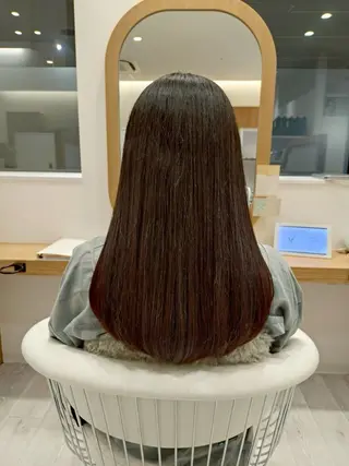 ロング adorable 山田菜々美のヘアスタイル