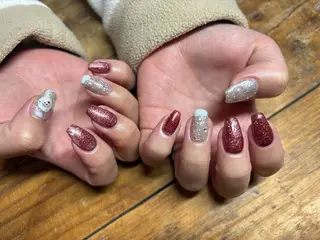 ネイル Mai :矢場町 ニュアンス🌿アートのネイルデザイン
