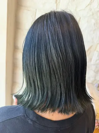 ミディアム VENIRE重信店所属・端野七海 縮毛矯正のヘアスタイル