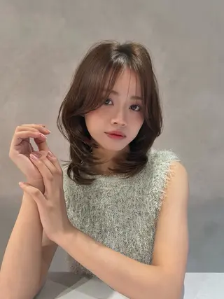 ミディアム カラー ⭐️NOAHL大宮 カラー特化美容室⭐️のヘアスタイル