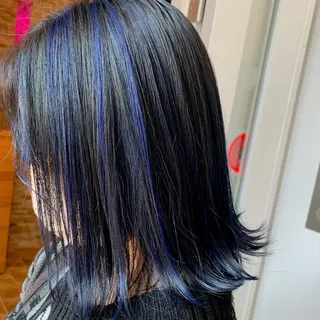 ミディアム カラー 吉田 聡一のヘアスタイル