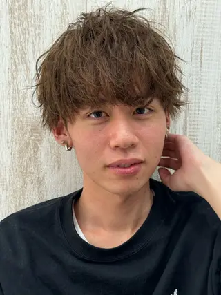 メンズ メンズ/パーマ特化 山本悠世のヘアスタイル