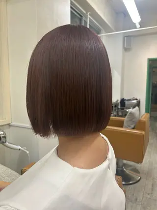 ミディアム レイヤーカットモデル 募集中🫧中山理央のヘアスタイル