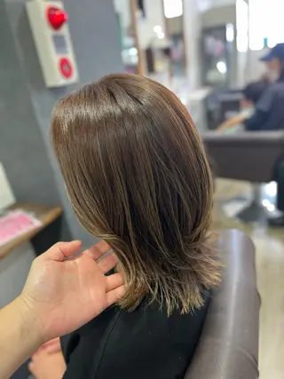 ミディアム olino【西田辺】 KAORIのヘアスタイル