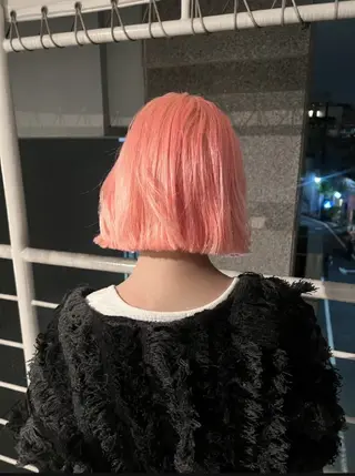 ミディアム カラー ケアブリーチ特化 same 🦈のヘアスタイル