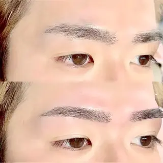 メンズ アイブロウ まつ毛/眉毛サロン Miri山下のマツエク・マツパデザイン