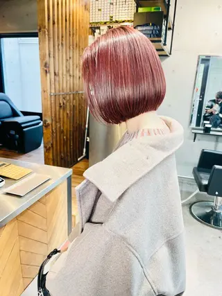 ショート パーマ ショートボブ髪質改善 縮毛矯正のプロ山道潤のヘアスタイル