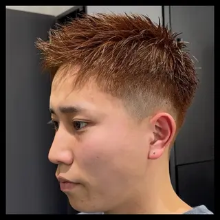 ショート STAYG所属・STAYGメンズ上野 大河のヘアスタイル