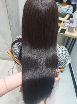 ロング カラー ヘアアレンジ/柔らか 艶カラー/AKARIのヘアスタイル